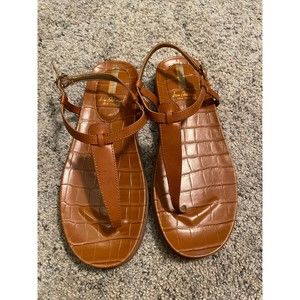 Sam Edelman Naomi Leather Thong Sandals -7.5